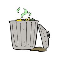 Cartoon Garbage Can N3