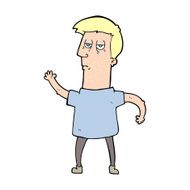 cartoon bored man N2