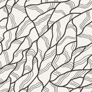 Vector seamless pattern of hand-drawn lines
