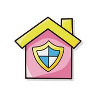 house security doodle