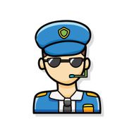 police officer doodle N2