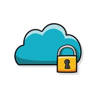 computer cloud doodle N2