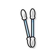 Cotton swabs doodle N2