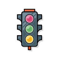 traffic light doodle N3