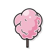 Cotton candy doodle