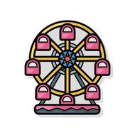 Ferris wheel doodle