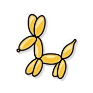 balloon dog doodle