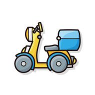 motorcycle doodle