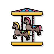 Merry-go-round doodle