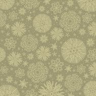 Beige background with snowflakes vector N2