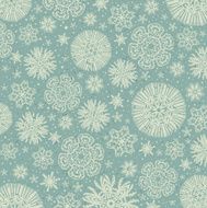 Blue background with snowflakes vector N2