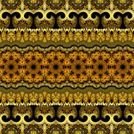 Vector Seamless Abstract Tribal Pattern N8