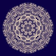 Vector rosette ornament N4