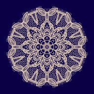Vector rosette ornament N7