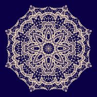 Vector rosette ornament N8