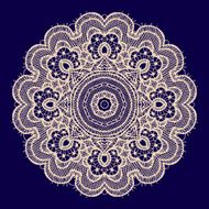 Vector rosette ornament N11