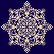 Vector rosette ornament N12