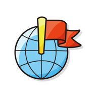 globe doodle N4