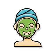 Facial mask doodle N2