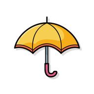 umbrella doodle