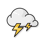 weather cloud doodle N3