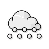 weather cloud doodle N4
