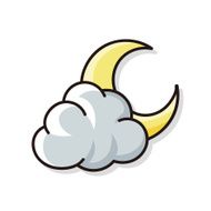 moon doodle