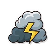rainy cloud doodle N2