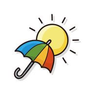 umbrella doodle N2
