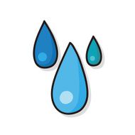 rainy drop doodle N2