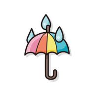 umbrella doodle N3