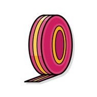 Measuring tape doodle
