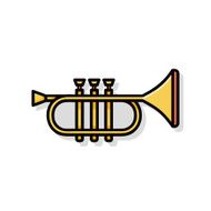 trumpet doodle