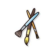 paintbrush doodle N4