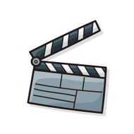 Clapboard doodle
