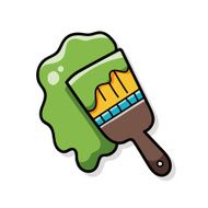 paintbrush doodle N6