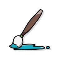 paintbrush doodle N7