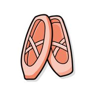 Ballet Shoes doodle