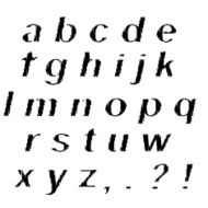Sketch Alphabet N2