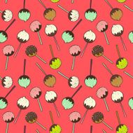 Cartoon sweets pattern N3