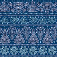 Tribal Mexican vintage ethnic seamless pattern N5