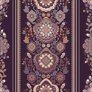 Striped floral pattern N3