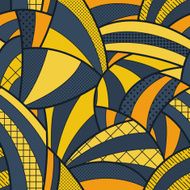 Seamless vector patterned background
