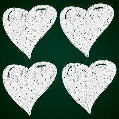 Simple doodle of a heart N3