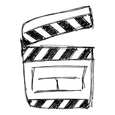 Rough sketch of a clap board