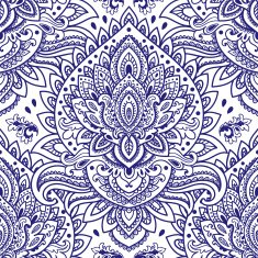 Beautiful floral leaf seamless pattern