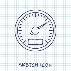 sketch icon of gauge N2