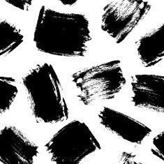 Seamless pattern with dry brush strokes