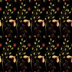 Vector seamless floral pattern N18