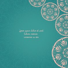 Floral ornament vector illustration N12
